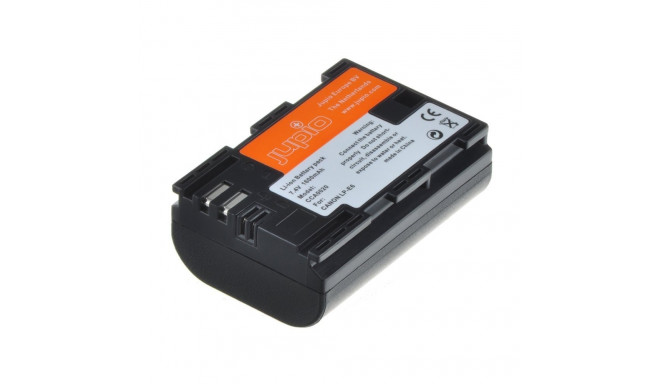Jupio LP-E6 1700 mAh akumulators paredzēts Canon