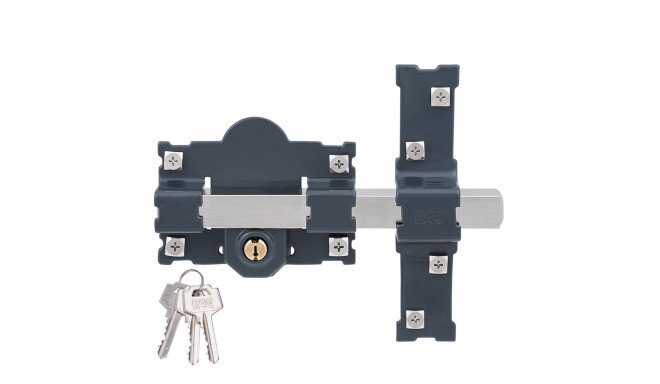 Safety lock Fac 101-l/105 b Steel Dark grey 70 mm 105 mm