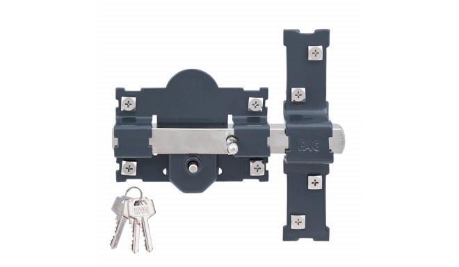 Safety lock Fac 101-r/105 b Steel Dark grey 70 mm 105 mm