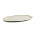 Snack tray Quid Mineral 13 x 30,5 cm Ceramic Beige (8 Units)