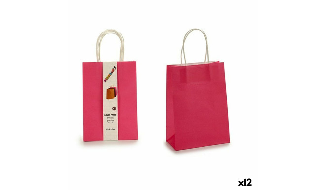 Set of Bags Pincello AR1607117 Pink 8 x 31 x 15 cm Paper (12 Units)