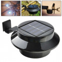 ZD52 LAMPA OGRODOWA SOLARNA 3LED CZARNA