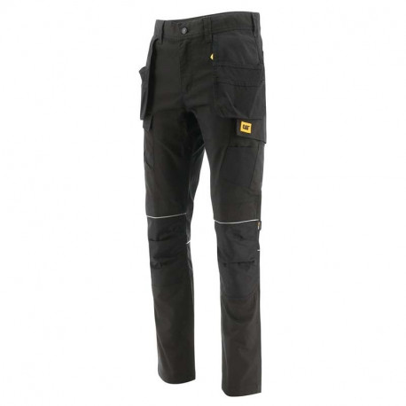 Men's work trousers CAT, 1810099 black, size 38/32