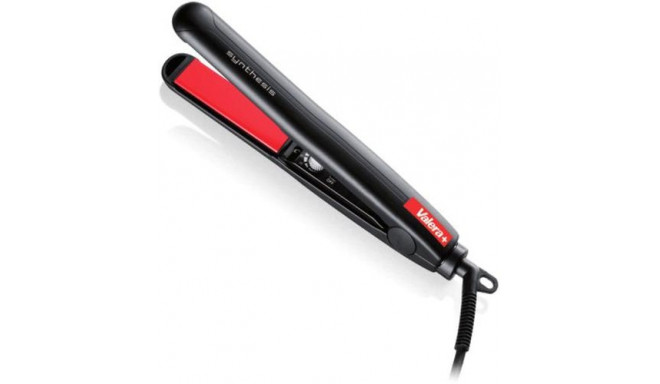 Valera 655.01 hair styling tool Straightening iron Warm Black, Red 2 m