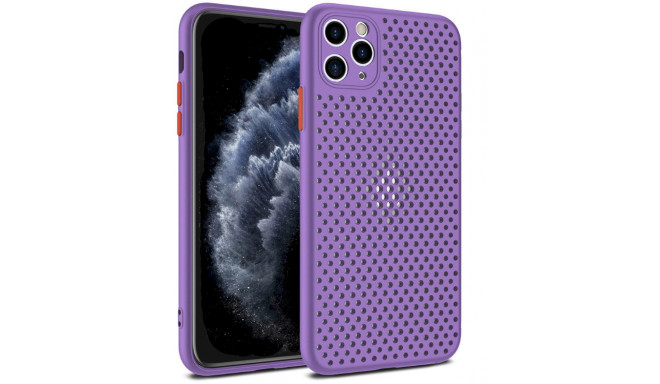 Fusion Breathe Case Силиконовый чехол для Apple iPhone 12 Pro Max Фиолетовый