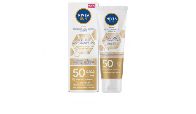 NIVEA SUN ANTIMANCHAS fluido facial SPF50 40 ml