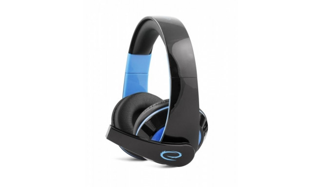 Esperanza EGH300B Headset Wired Head-band Gaming Black, Blue