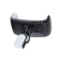 Car holder for smartphone to air vent black-white 360 SILK