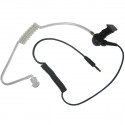 ES-02 Receive-Only Earpiece with Transparent Acoustic Tube(for use with PTT&MIC cable)