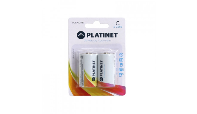 Platinet battery Alkaline PRO LR14 2pcs [43732]