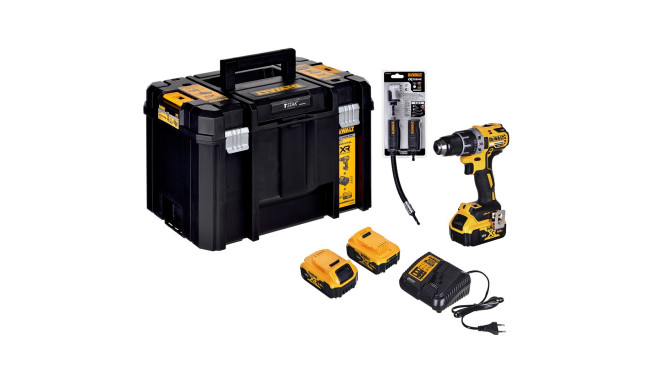 18V juhtmevaba kruvikeeraja + nurgadapter DCD791P3A DEWALT