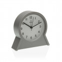 Alarm Clock Versa Franki Grey 4,4 x 14,5 x 13,7 cm Plastic