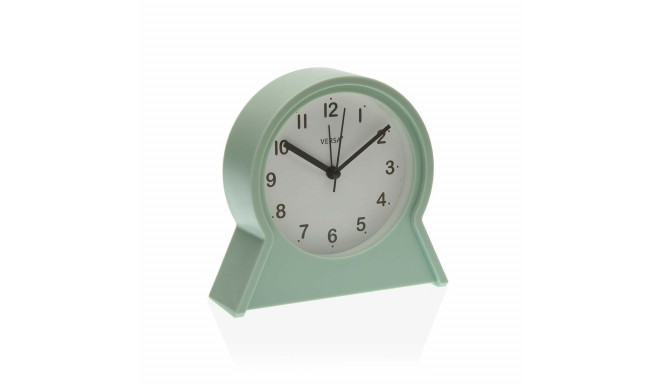 Alarm Clock Versa Franki Grey Green Plastic 4,4 x 14,5 x 13,7 cm