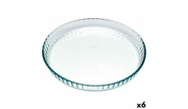 Koogivorm Pyrex Classic Vidrio Läbipaistev Klaas Lame Ringjas 25 x 25 x 4 cm 6 Ühikut