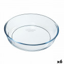 Krāsns Veidne Pyrex Classic Apaļš Caurspīdīgs 26 x 26 x 6 cm (6 gb.)