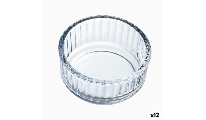 Kūkas Veidne Pyrex Classic Vidrio Caurspīdīgs Stikls 10 x 10 x 5 cm Apaļš (12 gb.)