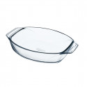 Oven Dish Pyrex Irresistible Oval 39,5 x 27,5 x 7 cm Transparent Glass (4 Units)