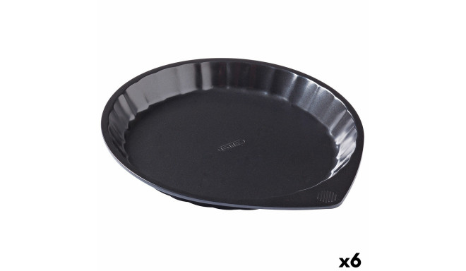 Форма для выпечки Pyrex Magic Чёрный Металл Простой Круглый Ø 30 cm 6 штук