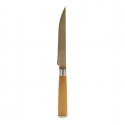 Knife Silver Brown Stainless steel Bamboo (2 x 24 x 2 cm)