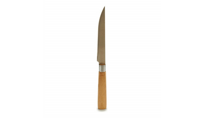 Kitchen Knife Kinvara KT116042D KT116042D Brown Silver Bamboo Stainless steel Stainless steel /Wood 