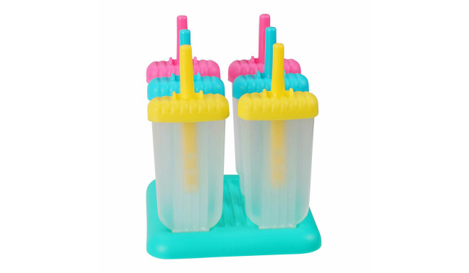 Jäätisevorm Excellent Houseware Mitmevärviline polüpropüleen 40 ml (6 Ühikut)