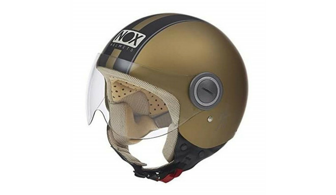 Helmet NOX NOXN210OMNL Negro, oro (Size 59-60)