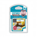 Siltuma pārneses lente Dymo 12 x 5,5 mm Melns Balts (6 gb.)