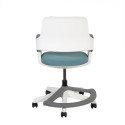 Children's chair ROOKEE teal blue