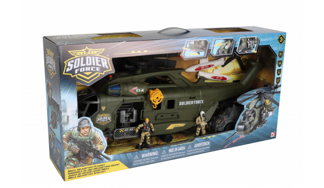 CHAP MEI playset Soldier Force Mega Helicopter Playset, 545068