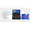 XTAR-X4 Fast-charging LCD Li-ion/ Ni-MH Battery Charger