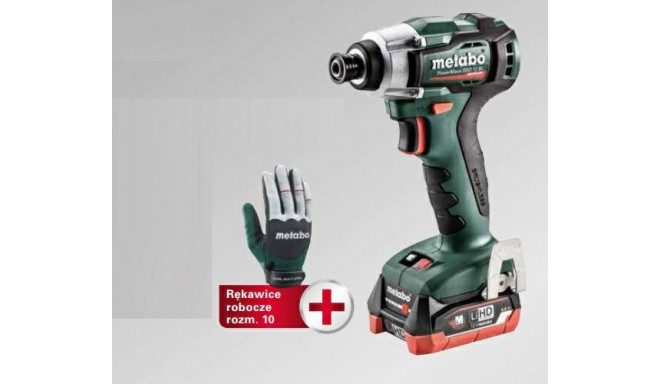 METABO.IMPACT DRIVER SSD 12 BL 140Nm 2x4.0Ah LIHD PowerMaxx