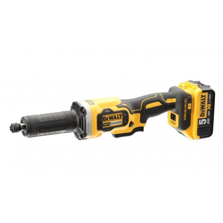 DEWALT STRAIGHT GRINDER 18V XR DCG426P2 2x5.0Ah BL