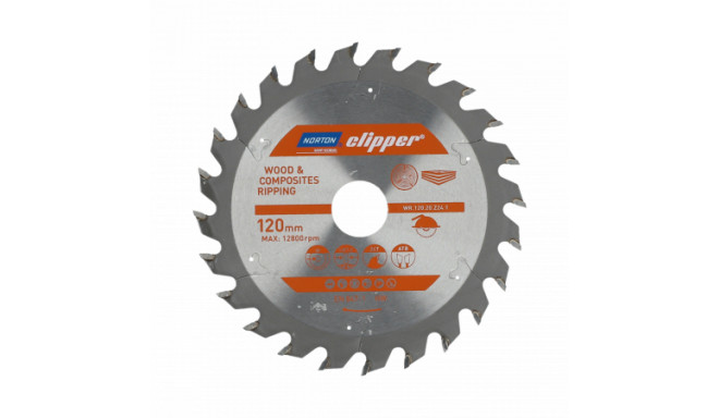 Norton ketassaag 355 mm x 30 mm x 60z puit ja komposiidid ATB (3.2 / 2.4)