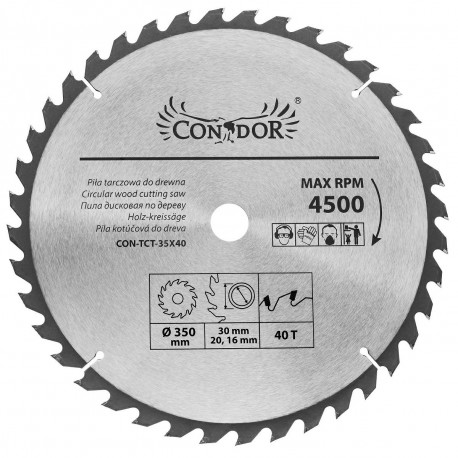 WIDIA CIRCULAR SAW 350*30*40z /CON .