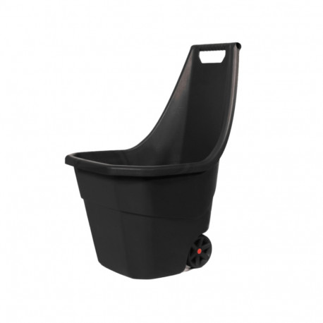 PP.GARDEN wheelbarrow 55L, BLACK