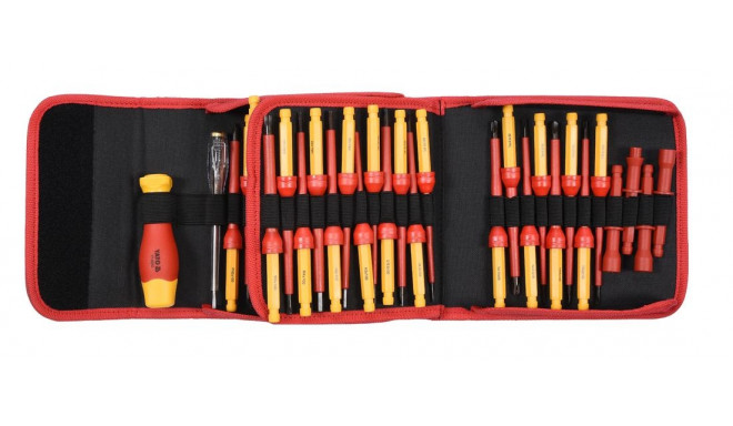 YT.INSULATED isoleeritud kruvikeerajad+otsikute komplekt 50 tk 28293