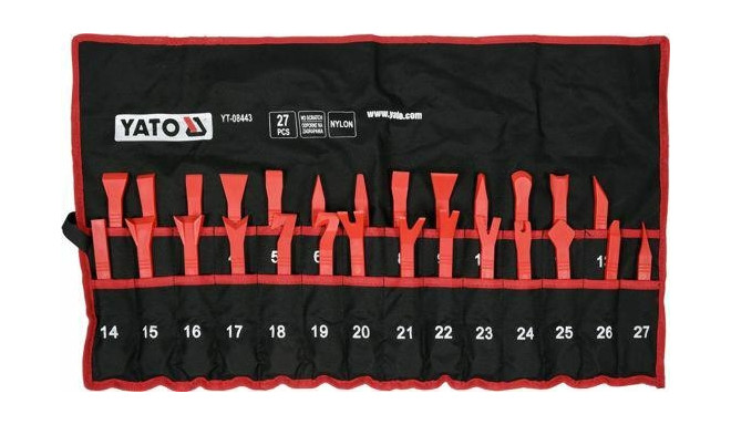 YT.UPHOLSTERY eemaldustööriistade komplekt 27 tk