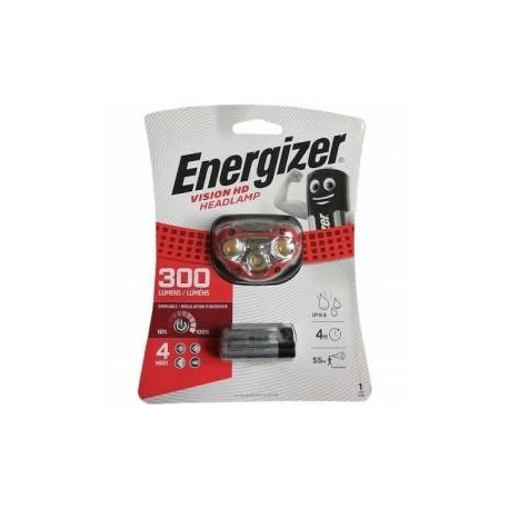 ENERGIZER HEADLIGHT VISION 3AAA 300 lm RED FLASHLIGHT