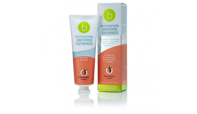 BECONFIDENT MULTIFUNCTIONAL whitening toothpaste #strawberry+mint 75 ml