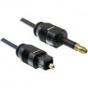 PremiumCord Optical audio cable 3,5mm mini Toslink to Toslink, OD:2.2mm, 2m