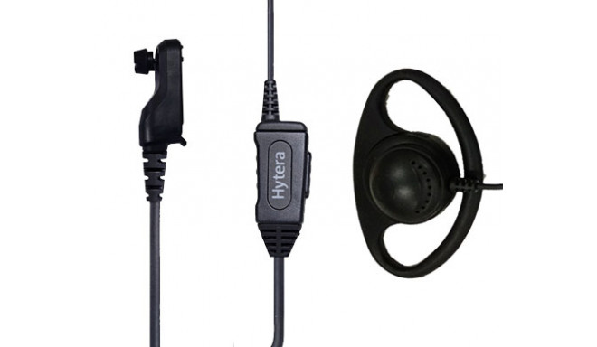 EHN37-P D-earset with in-line MIC PTT&VOX with chip for original Hytera verification (directly attac