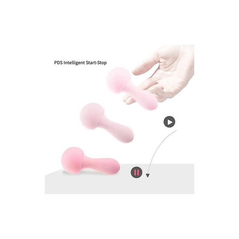OTOUCH - Mushroom Silicone Wand Vibrator - Pink - Vibrators - Photopoint