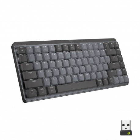 Logitech klaviatuur MX Mechanical Keybord Mini juhtmevaba 75% taustvalgustusega vaiksete vedrulüliti