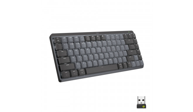 Logitech klaviatuur MX Mechanical Keybord Mini juhtmevaba 75% taustvalgustusega vaiksete vedrulüliti