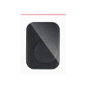 Badget for magnet car holder leather black