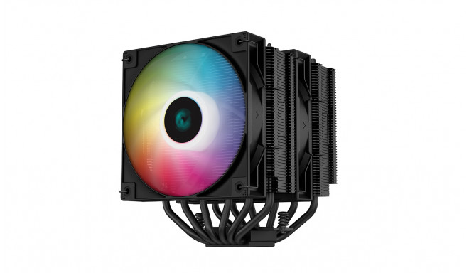 Deepcool | CPU Cooler | AG620 BK ARGB | Black | Intel, AMD