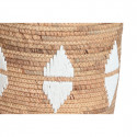 Basket set DKD Home Decor Rope 46 x 46 x 48 cm Seagrass Boho