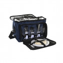 Picnic set DKD Home Decor 43 x 23 x 29 cm полиэстер Тёмно Синий