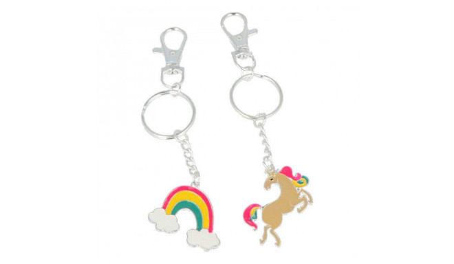 Võtmekett Inca Ükssarvik Vikerkaar (2 pcs)