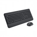 Klaviatuur ja Juhtmevaba Hiir Logitech MK650 Must Azerty Prantsuse